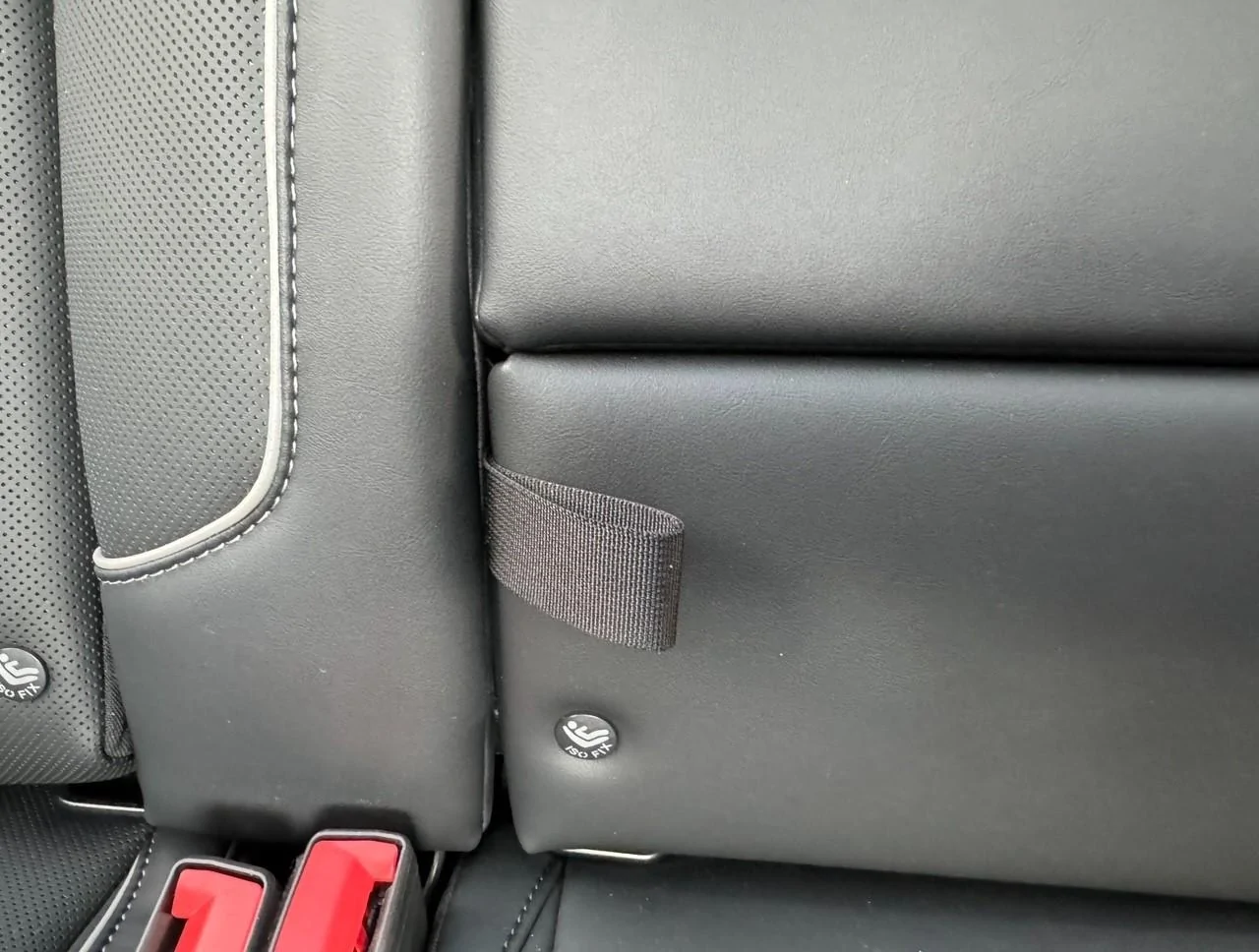 Tesla Cybertruck PSA - Center Read Armrest lowering - Pull Tab CT Tab2