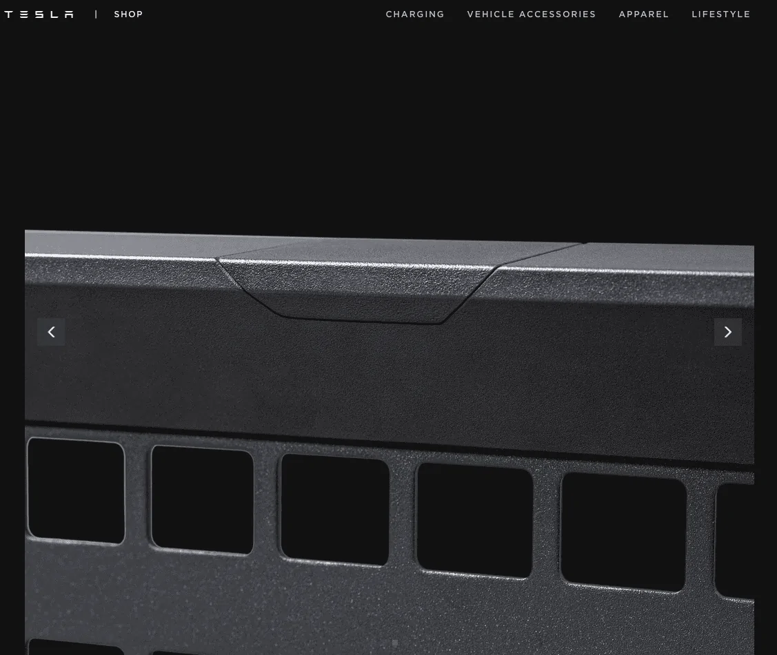 Tesla Cybertruck Cybertruck Cargo Divider fitment issue Screenshot 2024-03-01 at 5.53.41 PM