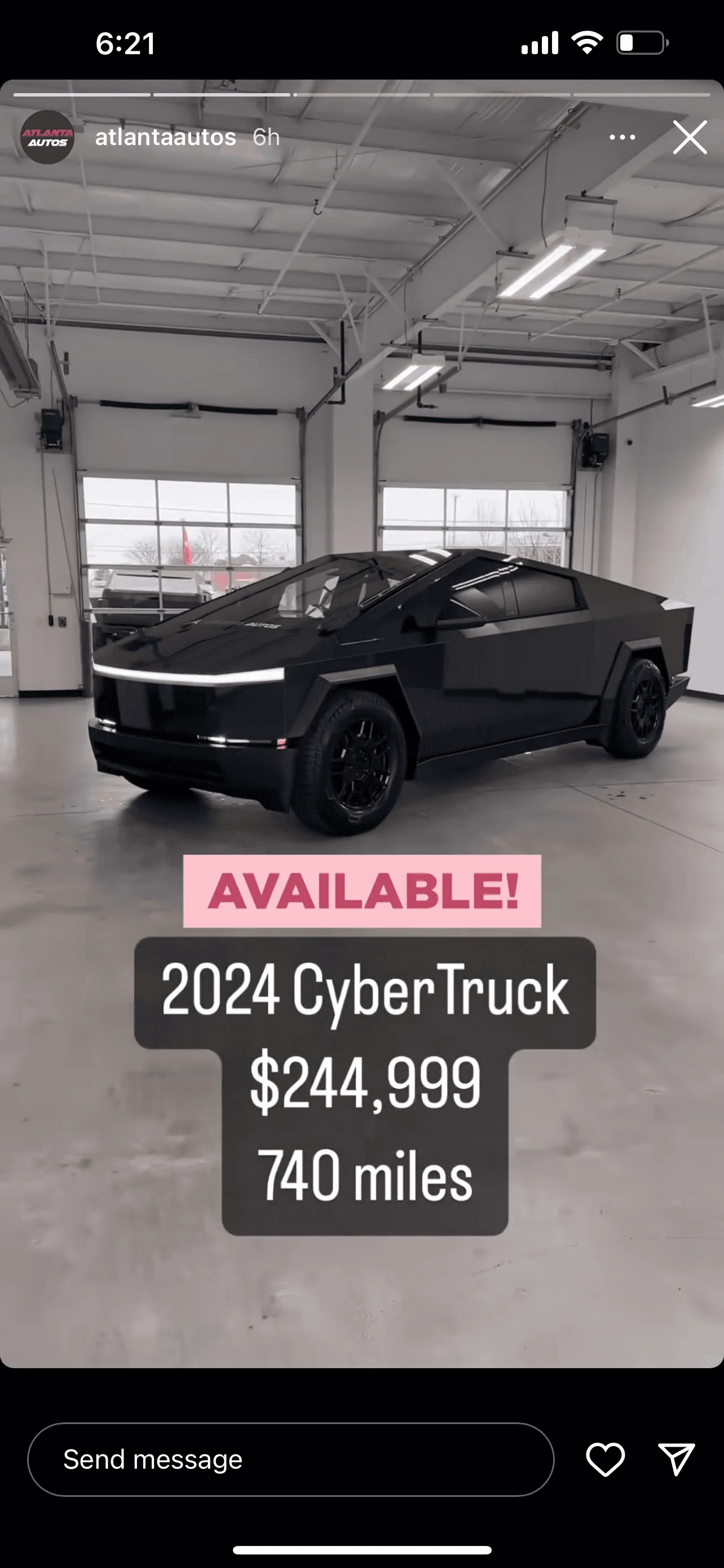 Tesla Cybertruck Another Cybertruck SOLD / FLIPPED in Atlanta for $244k 💰‼️‼️ IMG_4493