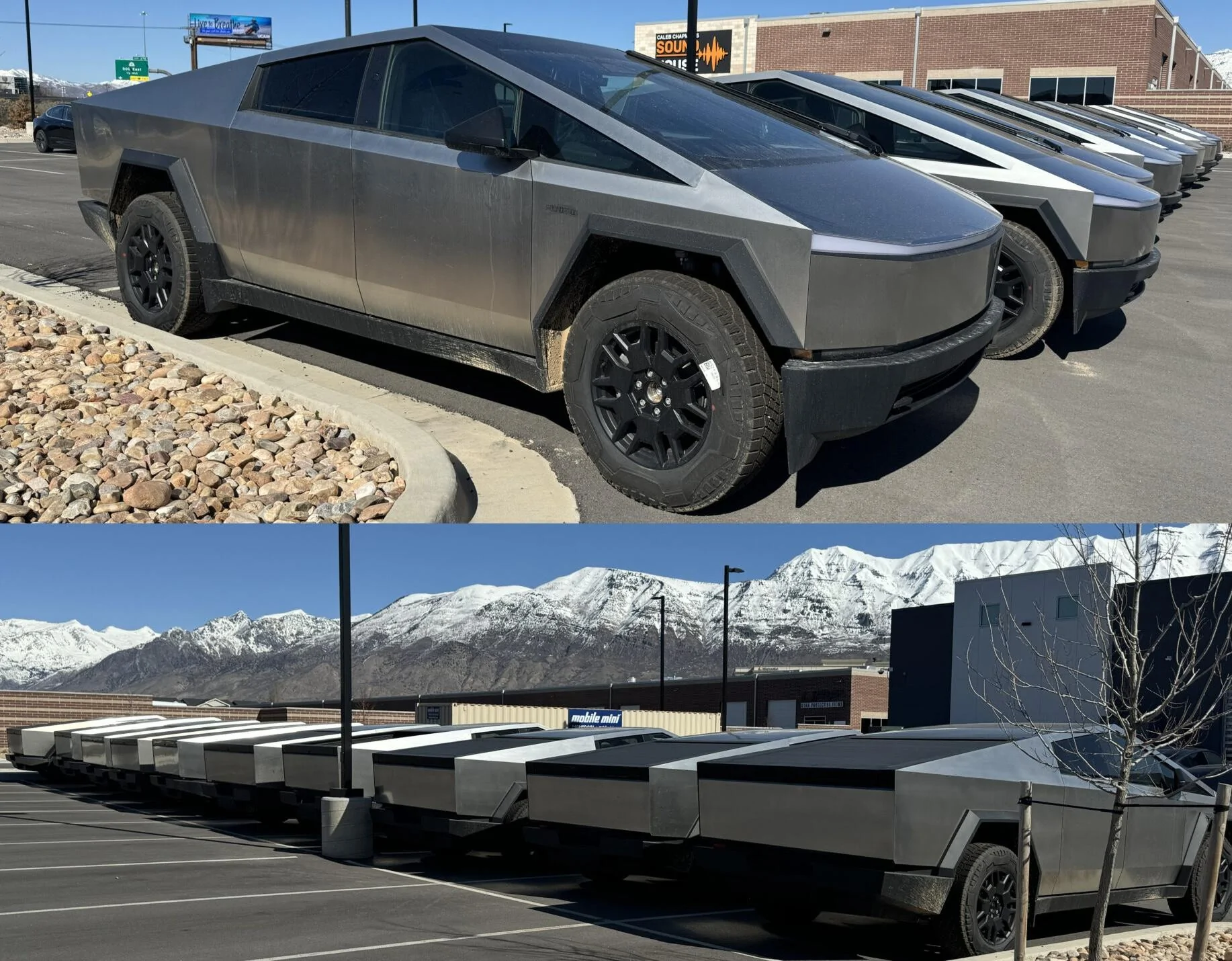 Tesla Cybertruck Utah Delivery.  Yassssssss! satdeliverycenterr_pleasantgroveutah_25februar-jpg