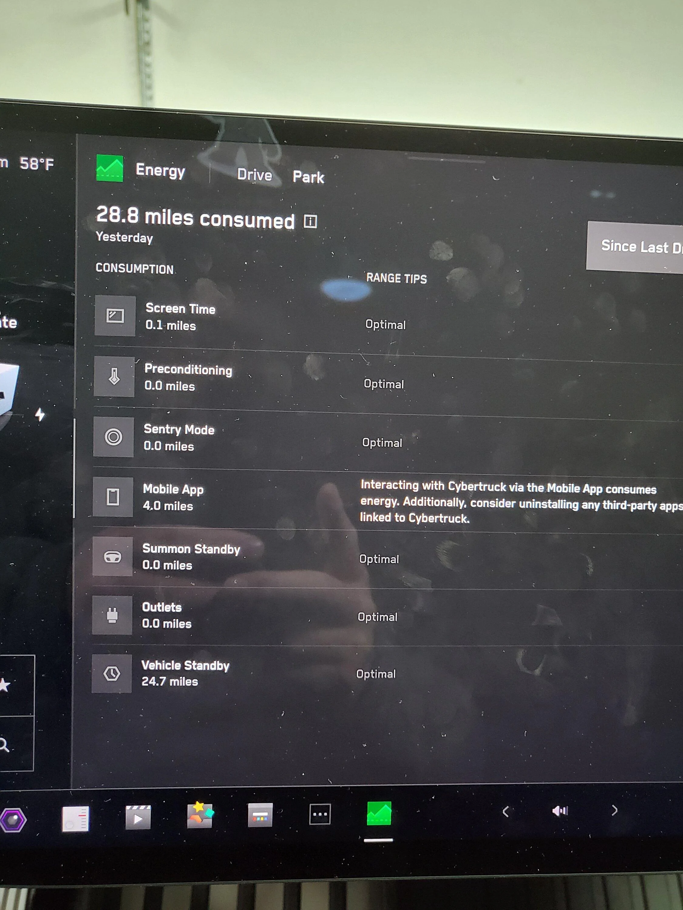 Tesla Cybertruck How Long Does A Cybertruck Battery Stayed Charged When The Vehicle Has Not Been Driven For A While? 20240303_200845