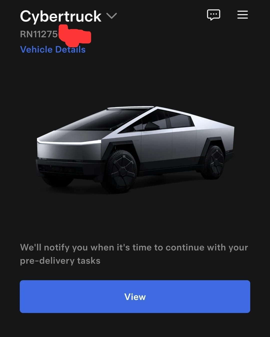 Tesla Cybertruck Can you give away your reservation? Screenshot_20240306_093323_Tesla
