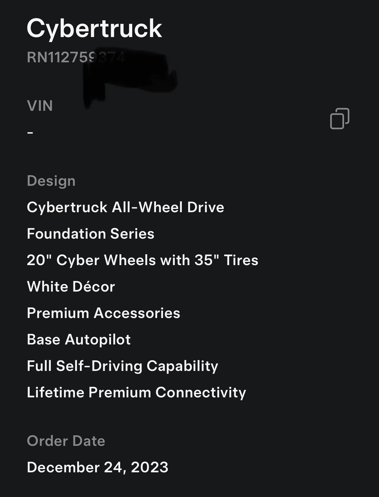Tesla Cybertruck VINs Pending Delivery Chart & National Map 🗺️ IMG_3790