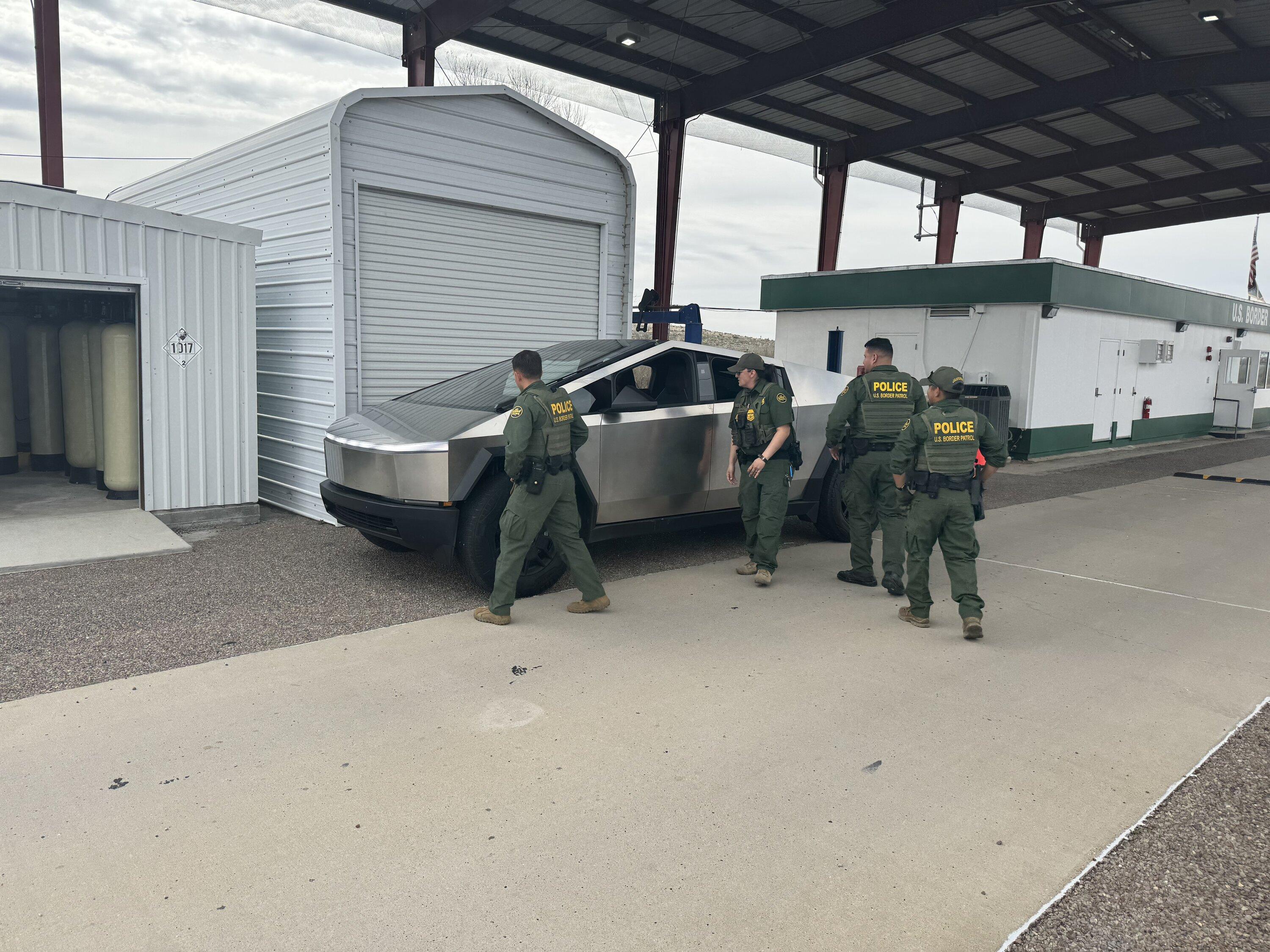 Tesla Cybertruck Just Took Delivery West TX (updated: wh/mi range data) IMG_7625