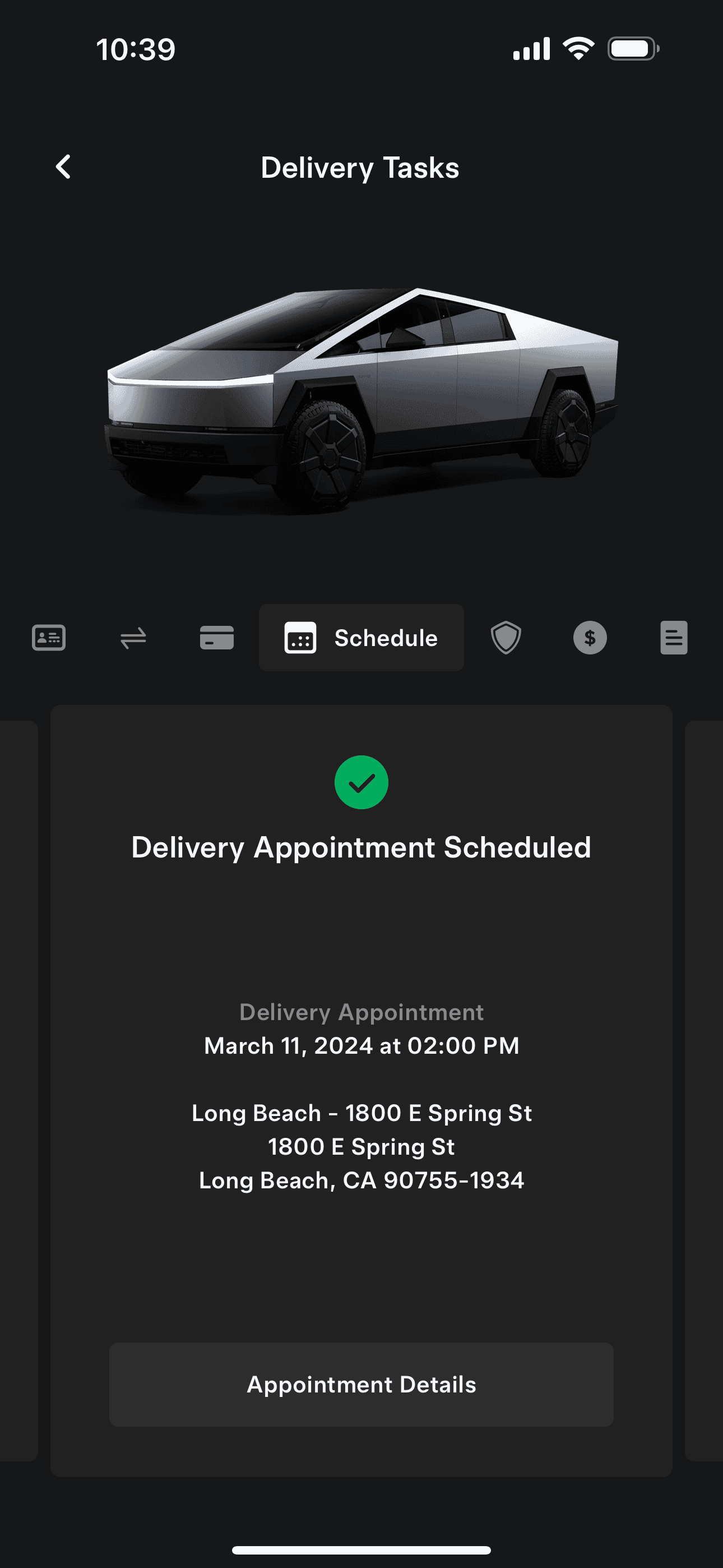 Tesla Cybertruck Delivery day Mar 11 at Long Beach CA. CT DELIVERY.PNG