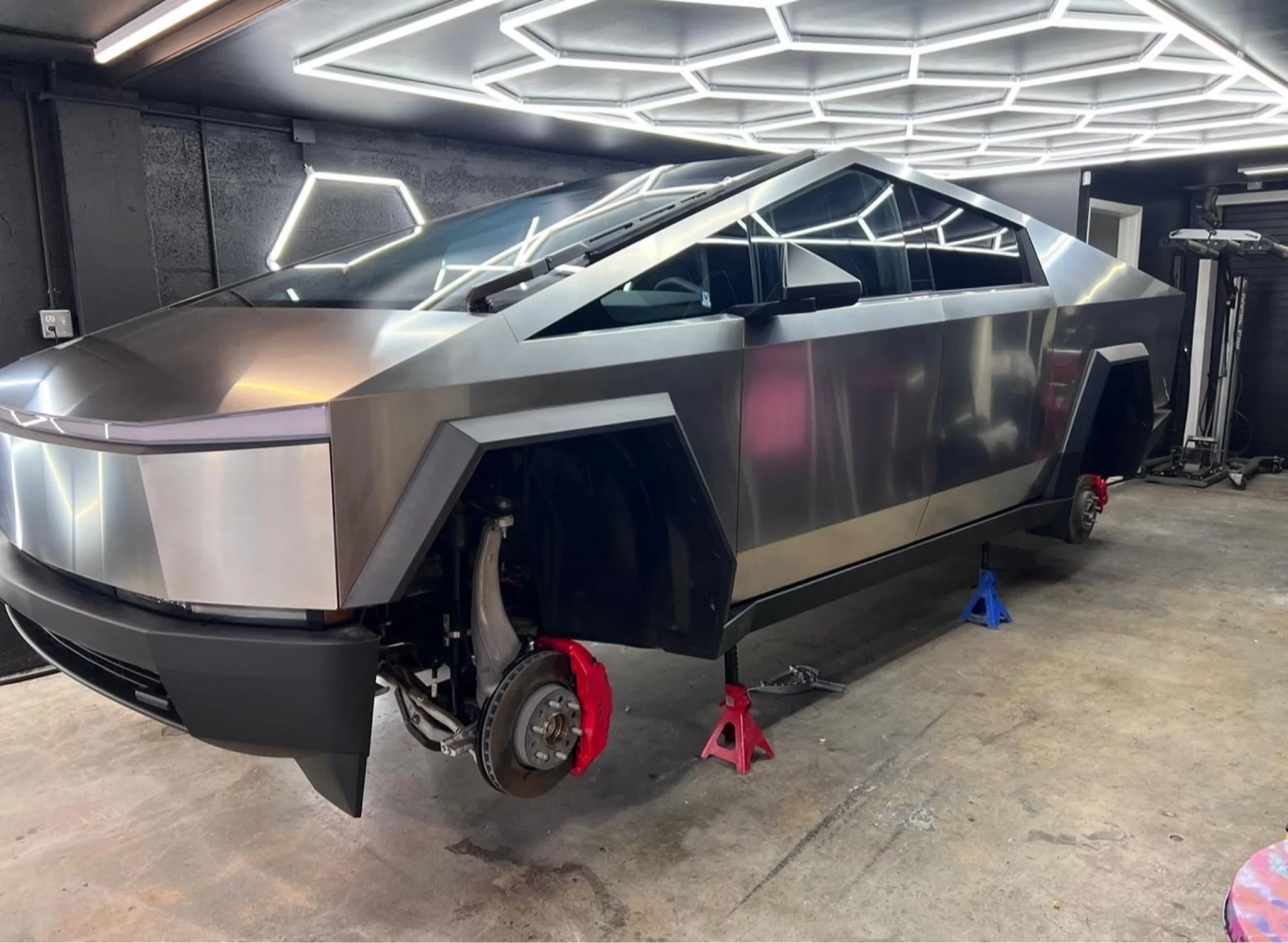 Tesla Cybertruck CyberBat Getting Ready In The Lab 057b99a50cbd46a3b60c58bf8