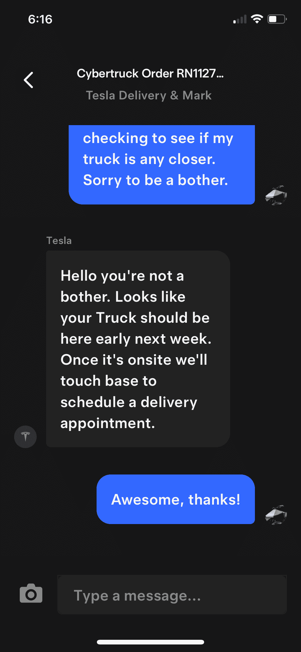 Tesla Cybertruck VINs Pending Delivery Chart & National Map 🗺️ IMG_5049