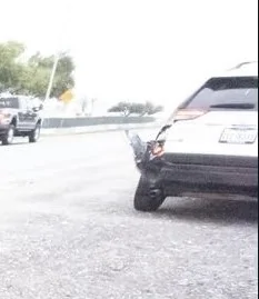 Tesla Cybertruck Cybertruck in low speed collision accident. Significant damage Honda Damag