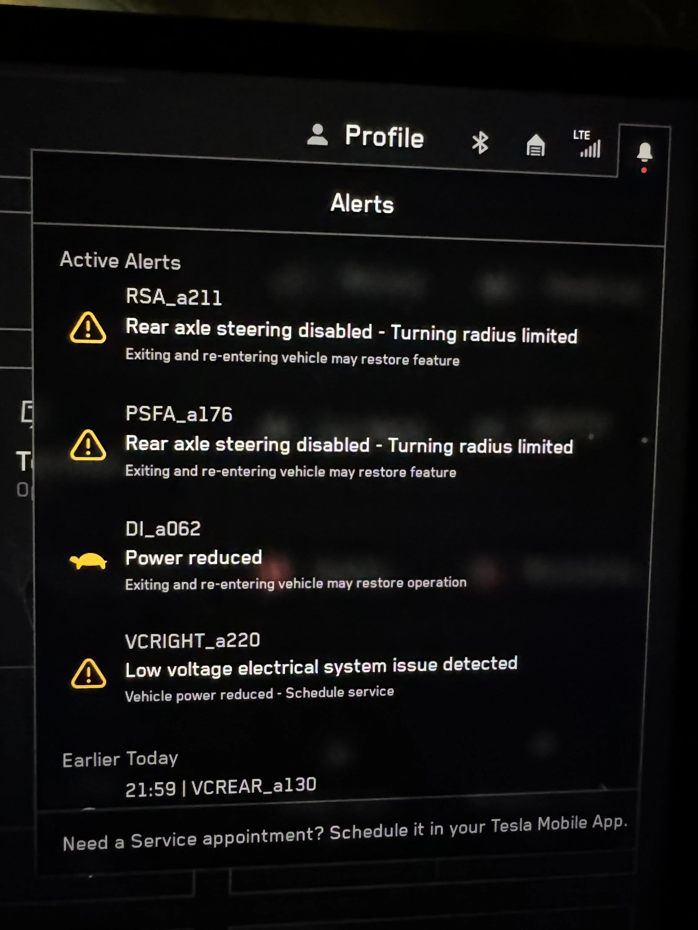 Tesla Cybertruck Low Voltage Electrical System & Rear Axel Steering Disabled IMG_0512