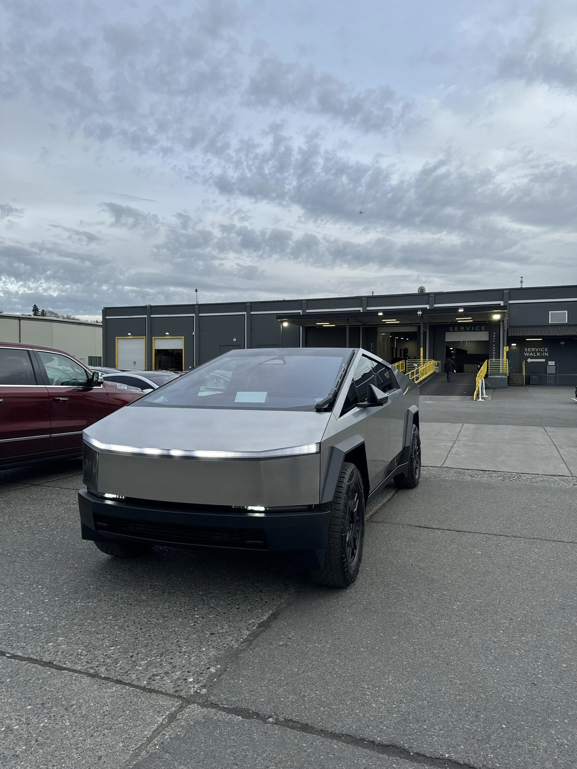 Tesla Cybertruck WA  CyberTruck deliveries end of March IMG_5711