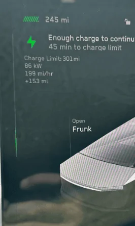 Tesla Cybertruck Range for AWD Cybertruck 200-250 miles after many real world tests zimage7639
