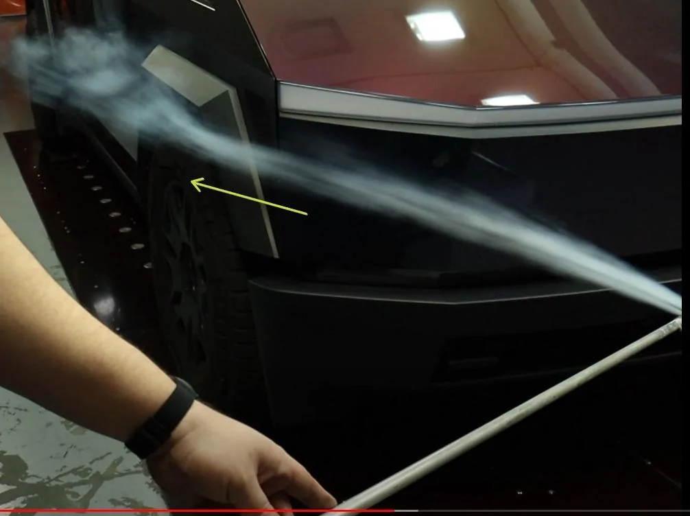 Tesla Cybertruck TESLA CyberTruck Wind Tunnel Testing - SHOCKING Results (w/ Cd figures measured) jj3d2bT