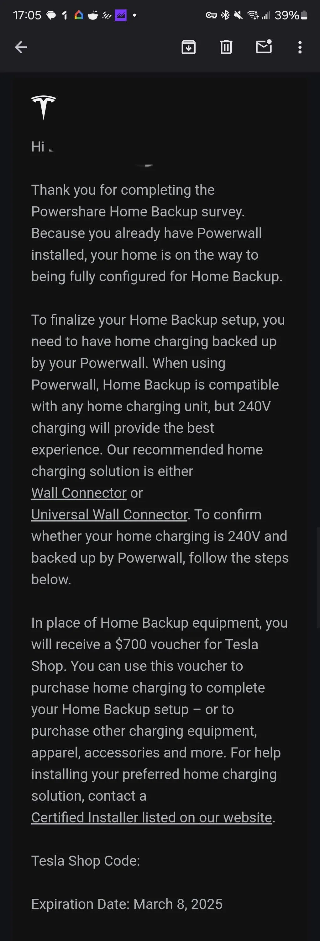 Tesla Cybertruck V3 gateway not needed for backup if you already own Powerwalls Screenshot_20240311_170515_Gmail
