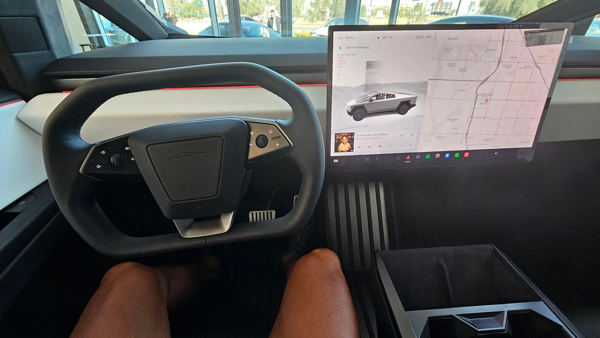 Tesla Cybertruck Weird interaction with Tesla on Status of CT 20240312_102713