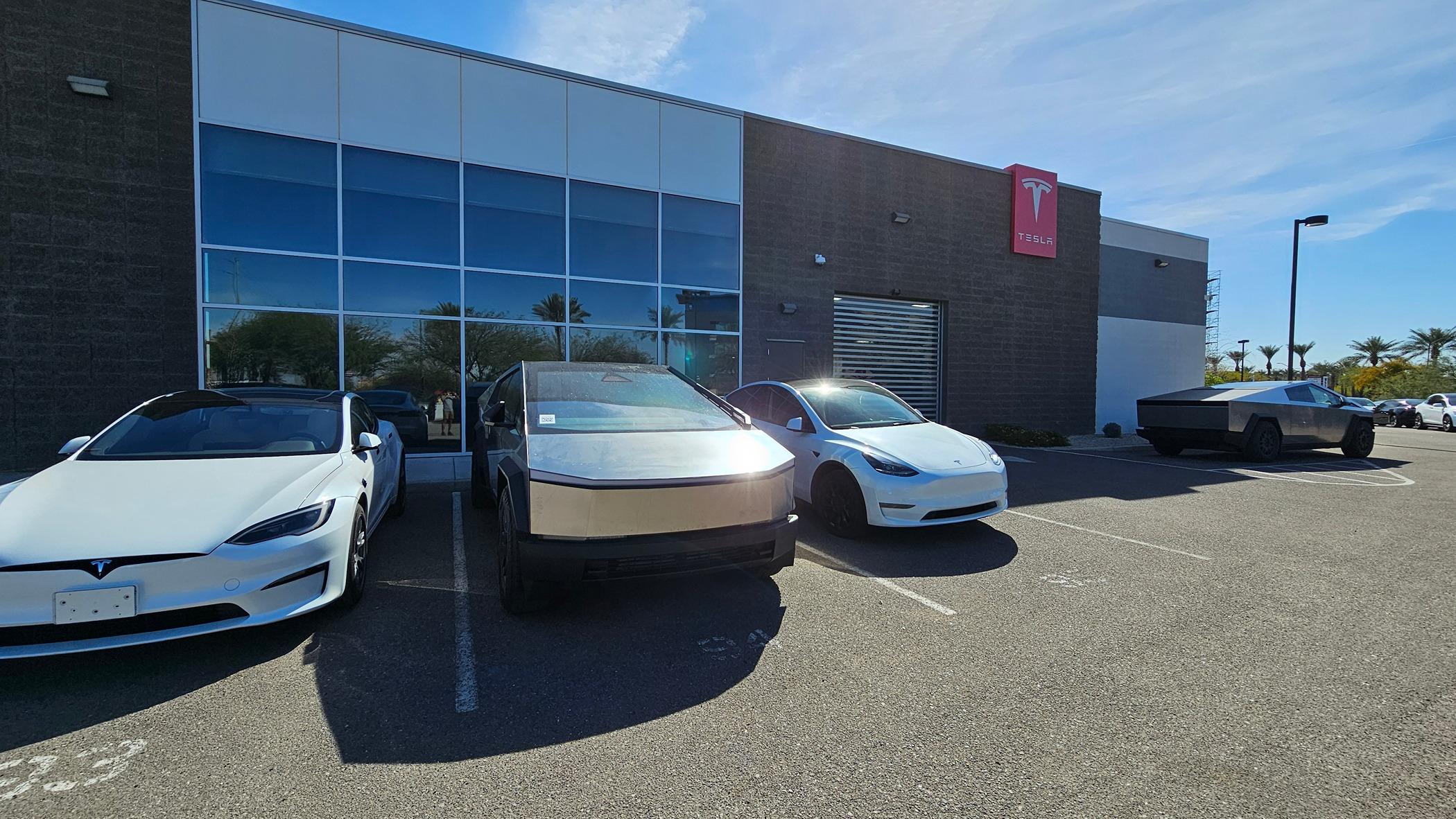 Tesla Cybertruck Weird interaction with Tesla on Status of CT 20240312_101443
