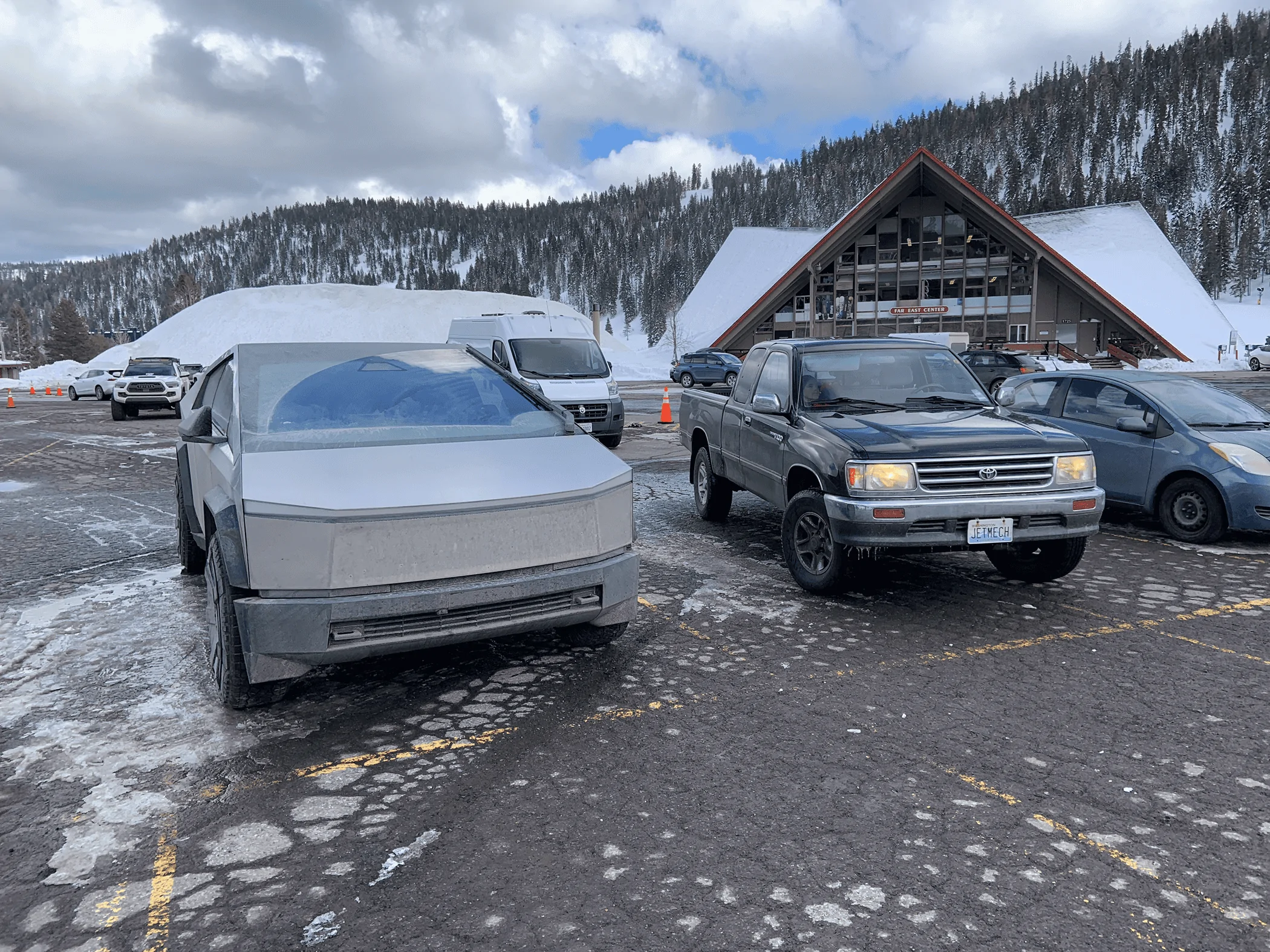 Tesla Cybertruck Early delivery of Foundation Series Cybertruck now available to long-term verified TSLA shareholder! tempImageUQCaBD