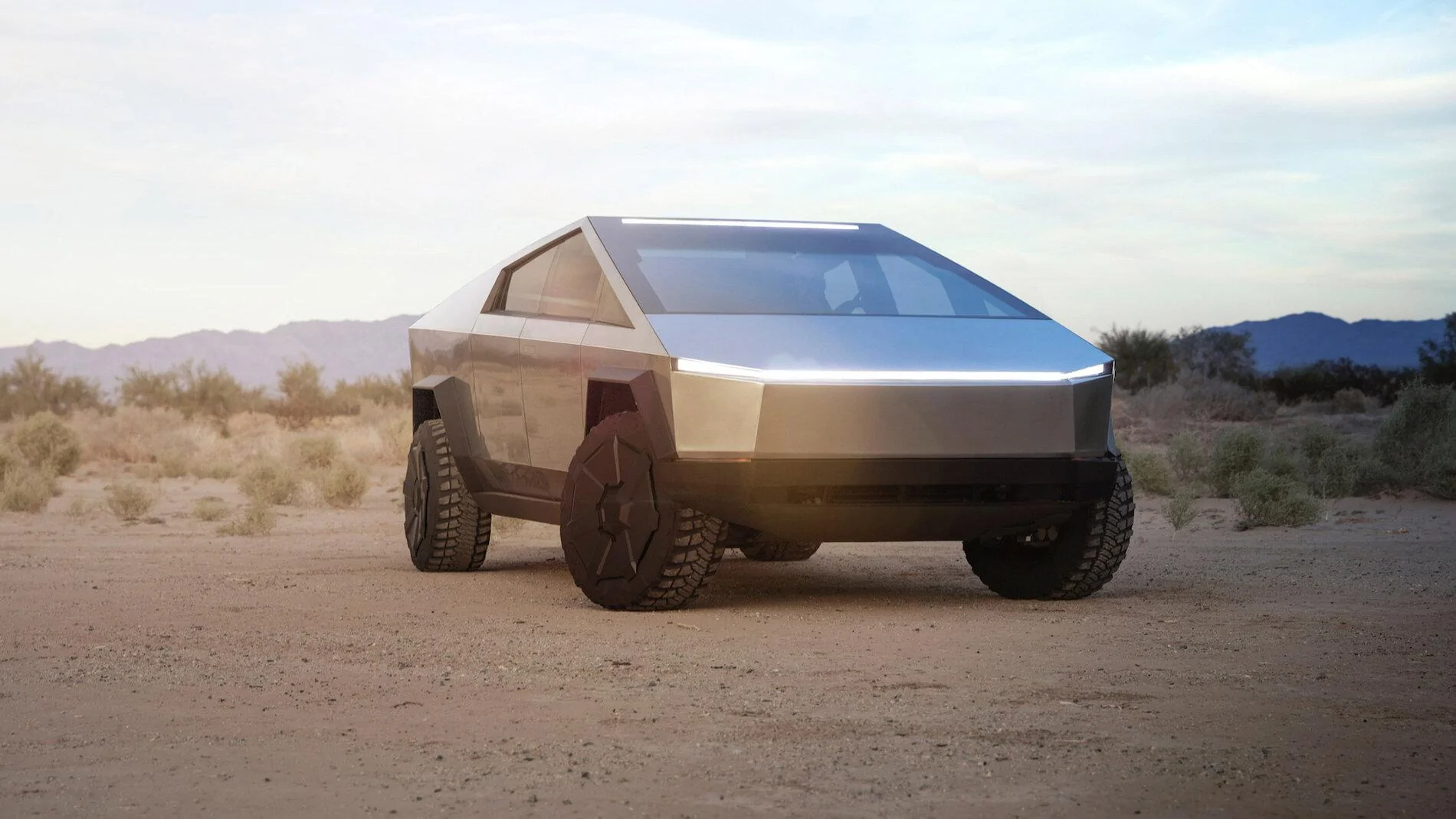 Tesla Cybertruck Elon: Cybertruck's air suspension will be linked to FSD and respond automatically 16A94861-1AAE-4A78-BE1B-3619E8903B7F