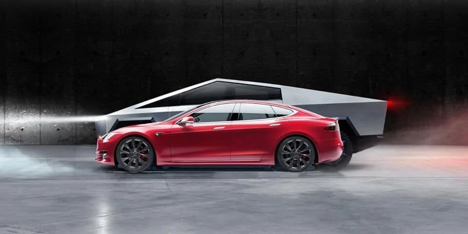 Tesla Cybertruck Cybertruck in parking spots - A measured example 76853D7D-8EED-4903-B79E-C980A3B5A5BF