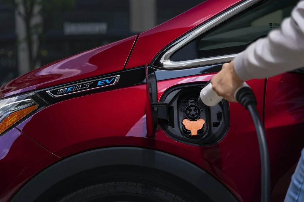 Tesla Cybertruck Class Action Lawsuit Filed Over Chevy Bolt EV Battery Pack vrolet-Bolt-EV-Premier-Brazil-exterior-03-1024x683