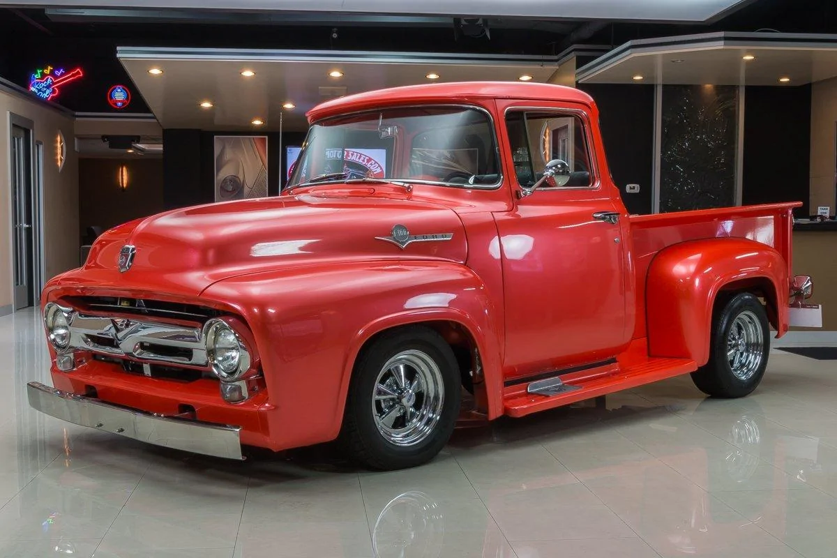 Tesla Cybertruck My response to designer Frank Stephenson's criticism of the Cybertruck (Video) 1956-ford-f100-picku