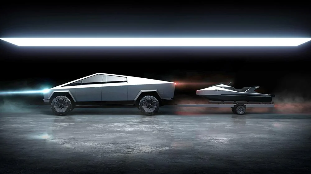 Tesla Cybertruck This New All-Electric Jet Ski Was Designed to Play With Tesla’s Cybertruck Narke-GT95-PWC-Cyberjet-01