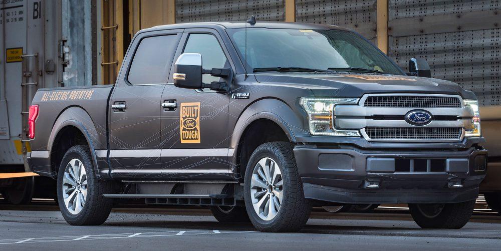 Tesla Cybertruck EV Trucks Compared: Cybertruck has head start on F-150 EV and GMC Hummer EV All-Electric-F-150-04-2000