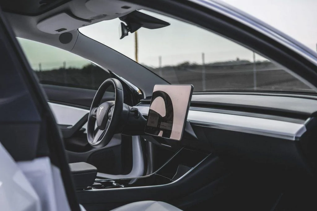 Tesla Cybertruck Tesla audio partner DSP Concepts discusses noise cancellation tech & the future of sound in autonomous cars tesla-model-3-15-scaled-1-1024x683