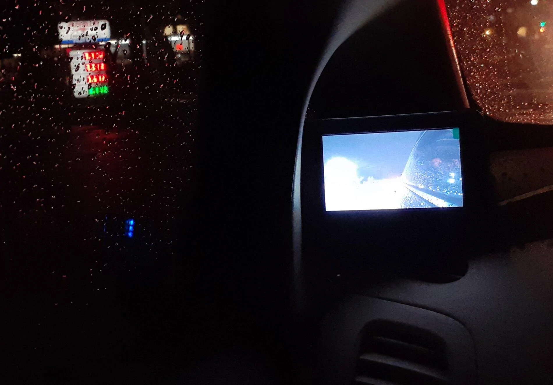 Tesla Cybertruck camera side mirror on leaf 20210126_183833