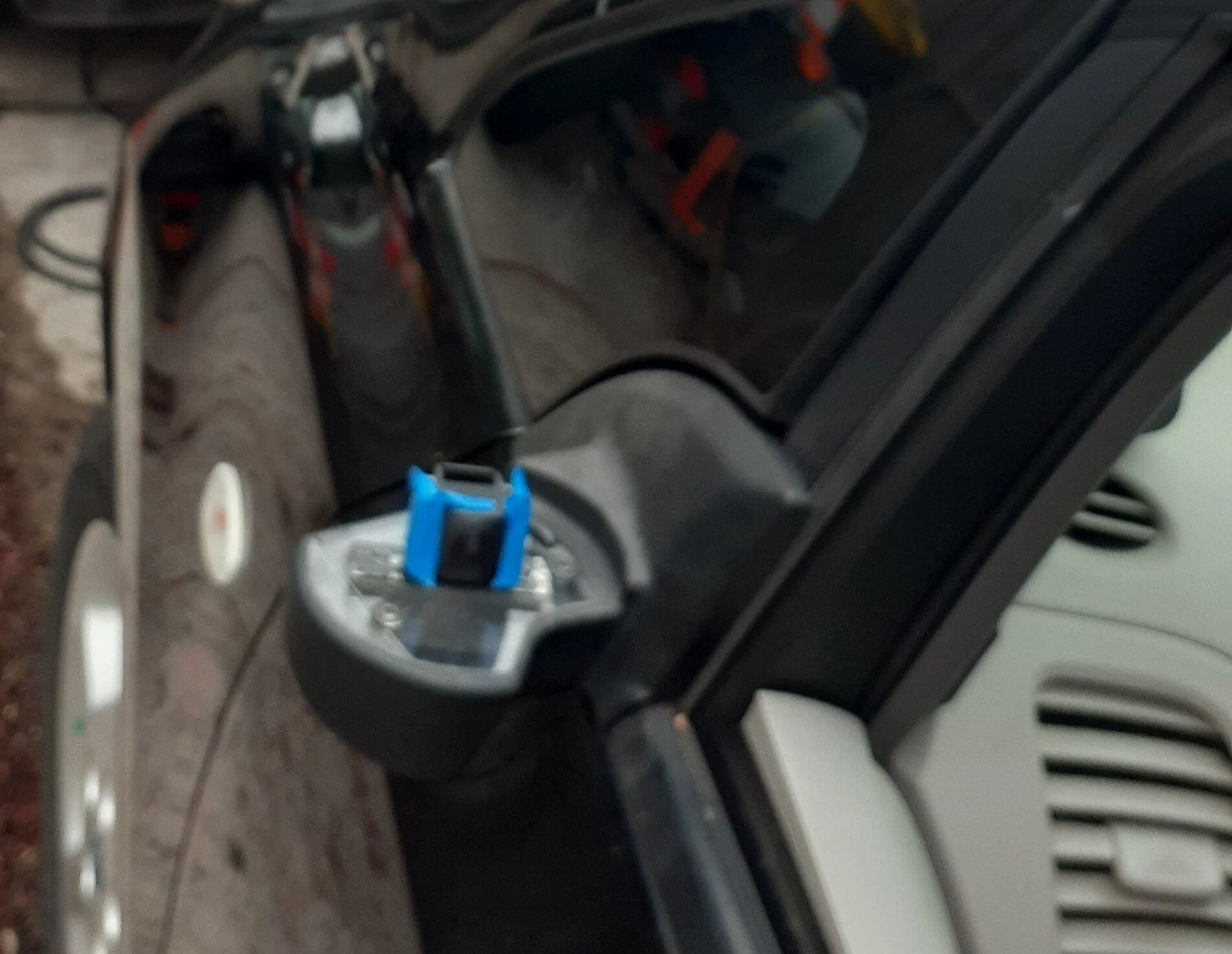 Tesla Cybertruck camera side mirror on leaf 20210126_183649