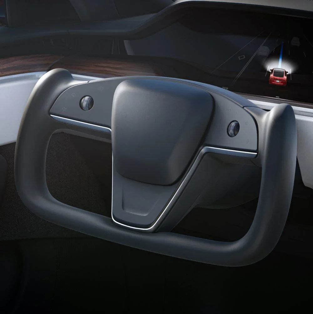 Tesla Cybertruck Model S features to Cybertruck? S_Yoke_Steering