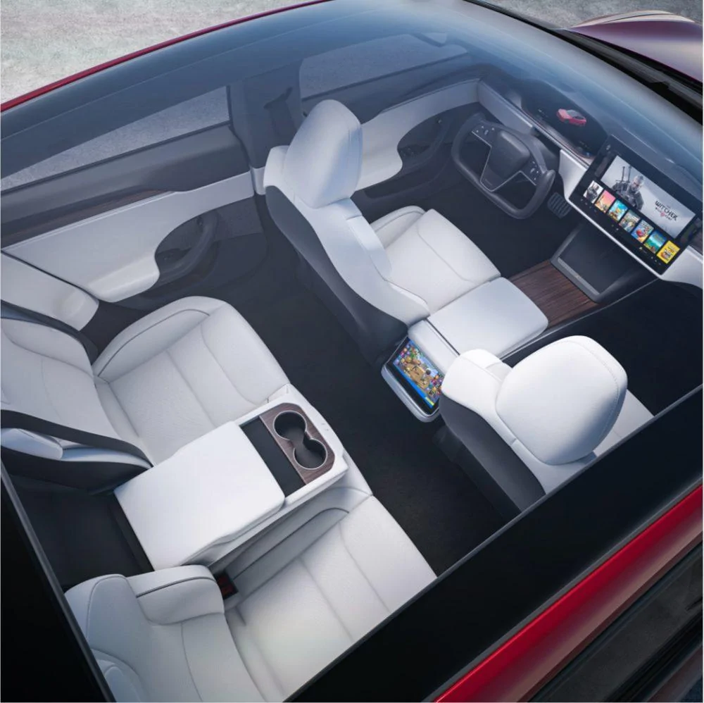 Tesla Cybertruck Model S features to Cybertruck? S_Glass_Roof