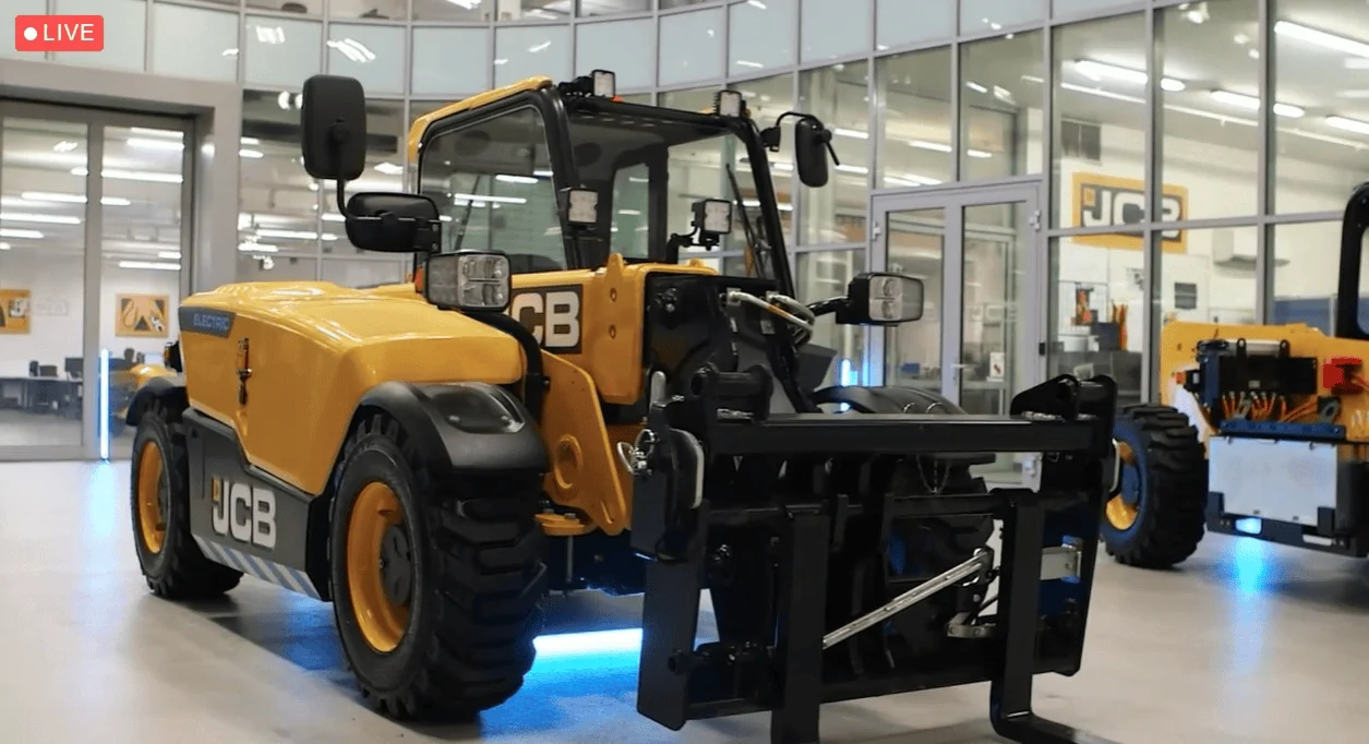 Tesla Cybertruck Electric Construction Equipment News JCB_virtual_press_conference__3_.601079876d447