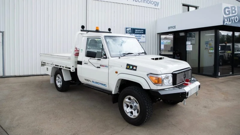 Tesla Cybertruck A little-known Sydney engineering firm has won a massive order for 2000 Toyota Hilux and LandCruiser utes converted to electric power. p3z3txdmxzpisi2naxff