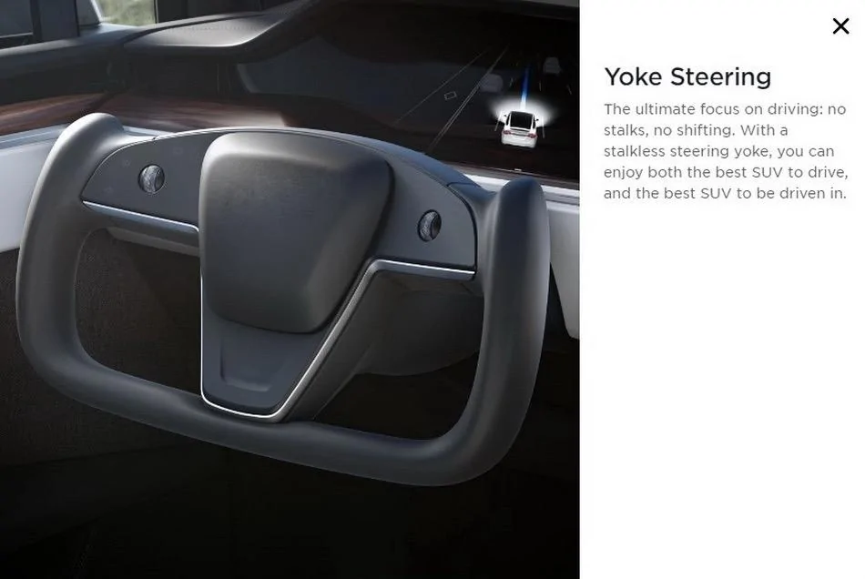 Tesla Cybertruck Tesla Model S and Model X’s steering yoke approved for use in the Netherlands C7EC1C7F-F5E3-4720-8147-8CAE357FB547