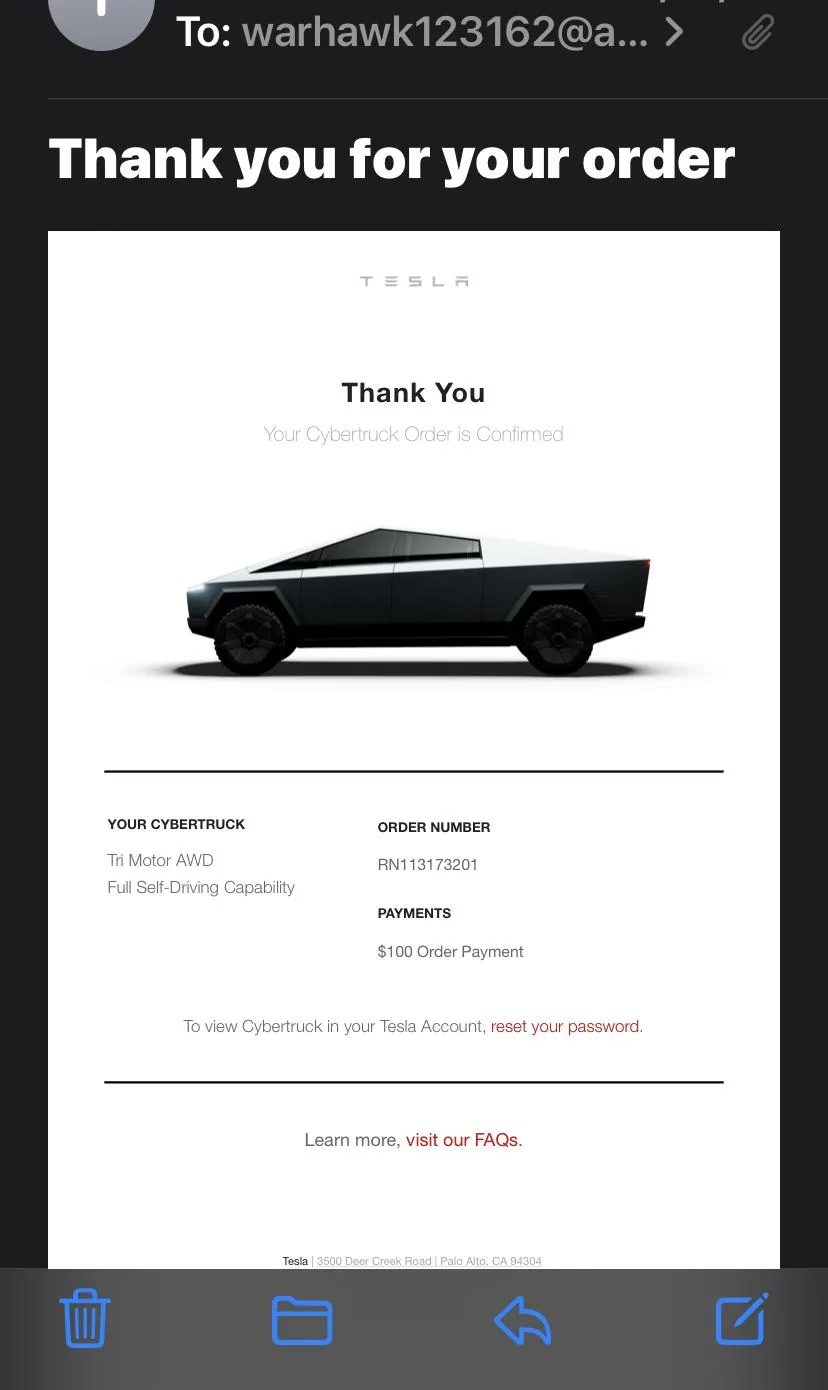 Tesla Cybertruck 1.4 MILLION Reservations for the Cybertruck, and Counting!!! 352DFA4E-27F8-4B7F-9869-9A6A42572F54
