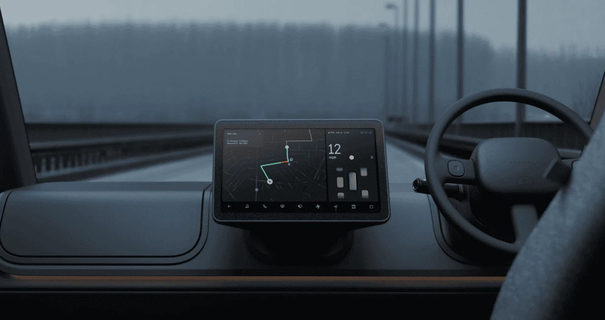 Tesla Cybertruck WORKHORSE EV vans and ARRIVAL EV vans and buses Arrival%20van%20interior