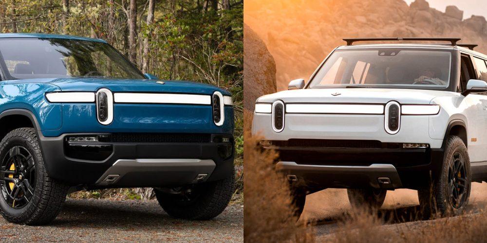Tesla Cybertruck Electrek: Rivian and Lucid Motors both expand U.S. retail presence Riviant-R1T-R1S