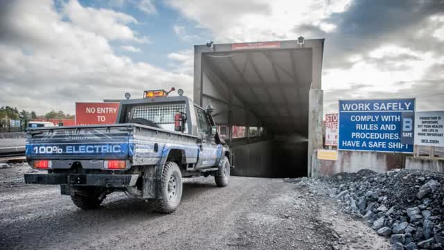 Tesla Cybertruck Toyota Gets A Message About Battery Electric Vehicles For Mining 15571662-16130458702344065