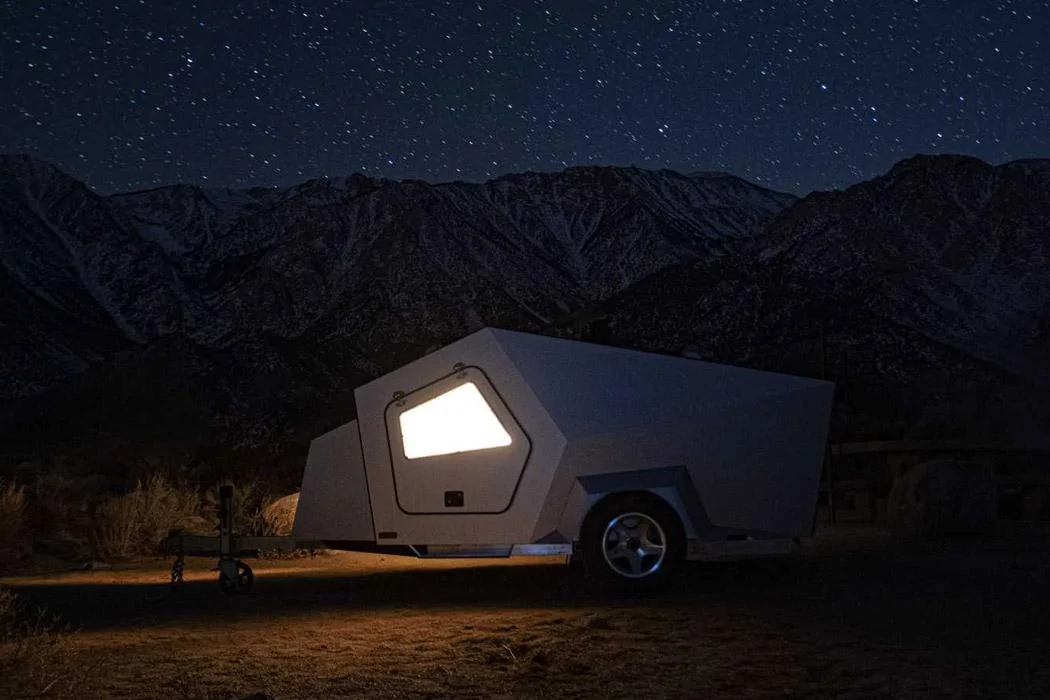 Tesla Cybertruck Cybertruck worthy battery operated trailer promises energy efficiency for electric vehicles! rops-P17A-teardrop-trailer-for-electric-vehicles-8