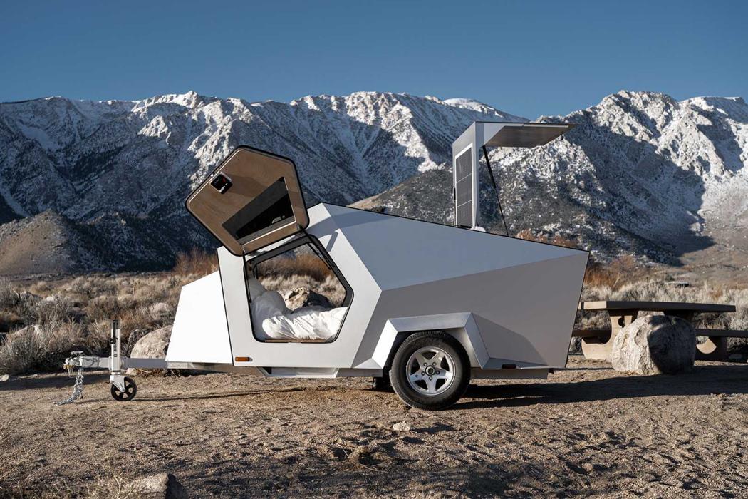 Tesla Cybertruck Cybertruck worthy battery operated trailer promises energy efficiency for electric vehicles! Polydrops-P17A-trailer-for-electric-vehicles-2