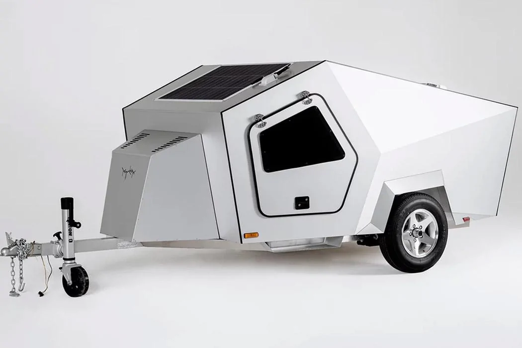 Tesla Cybertruck Cybertruck worthy battery operated trailer promises energy efficiency for electric vehicles! Polydrops-P17A-trailer-for-electric-vehicles-7