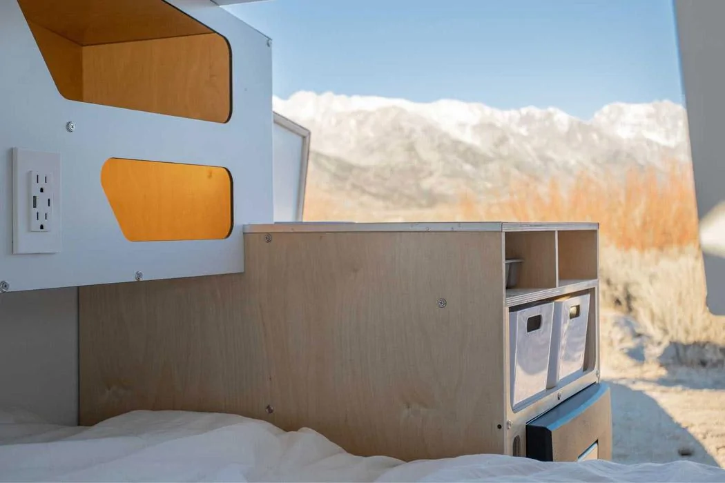 Tesla Cybertruck Cybertruck worthy battery operated trailer promises energy efficiency for electric vehicles! rops-P17A-teardrop-trailer-for-electric-vehicles-4