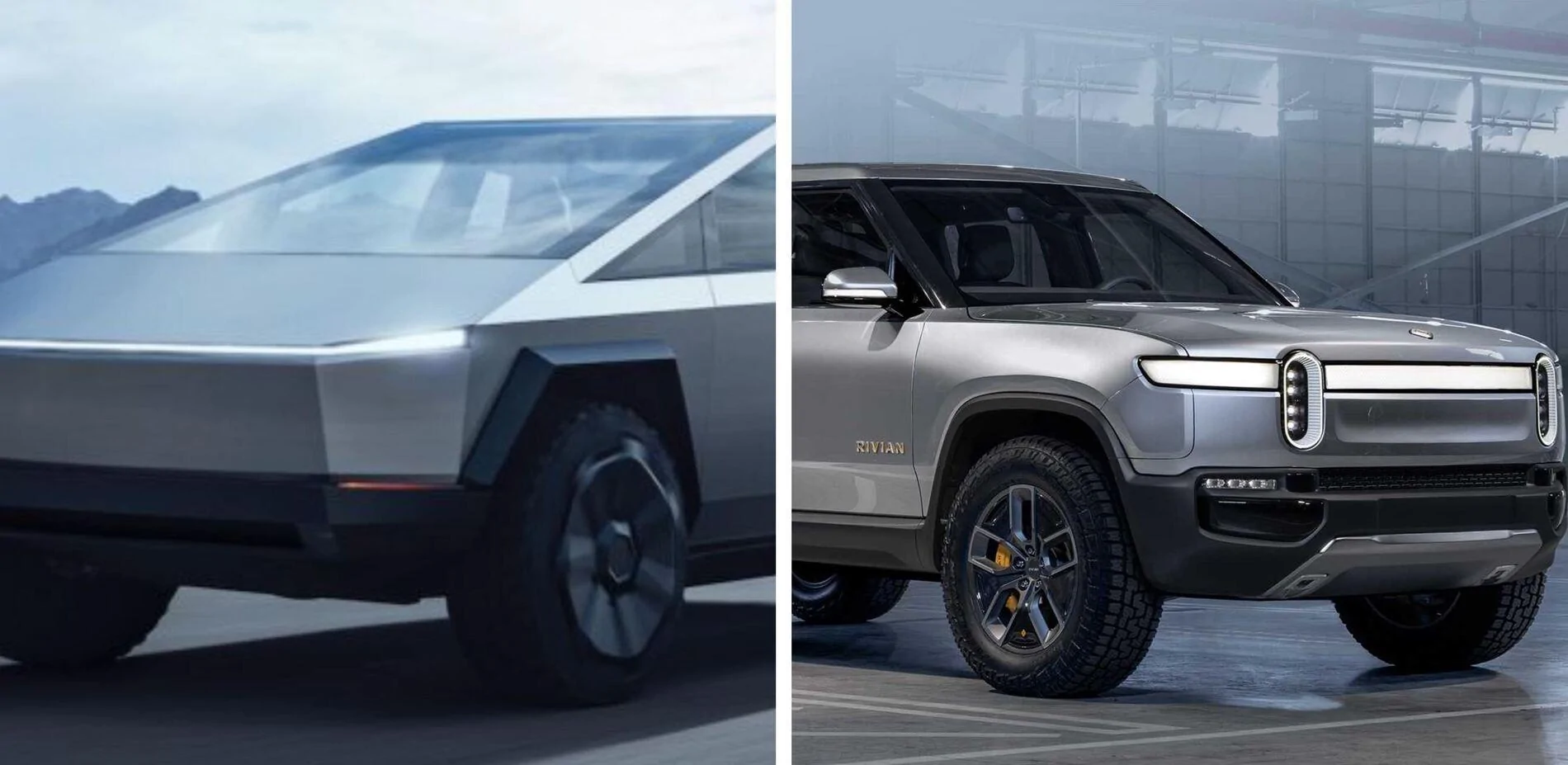 Tesla Cybertruck Zac Cataldo on Rivian, Cybertruck and the upheaval coming to the pickup market Vs-Rivian-R1T_1a8d4a3e-088d-4ef3-8936-cca2a467a937