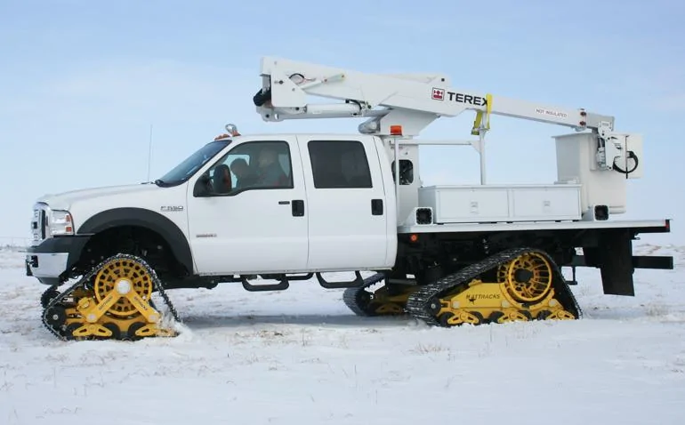 Tesla Cybertruck Mattracks on CyberTruck? 200-tracks