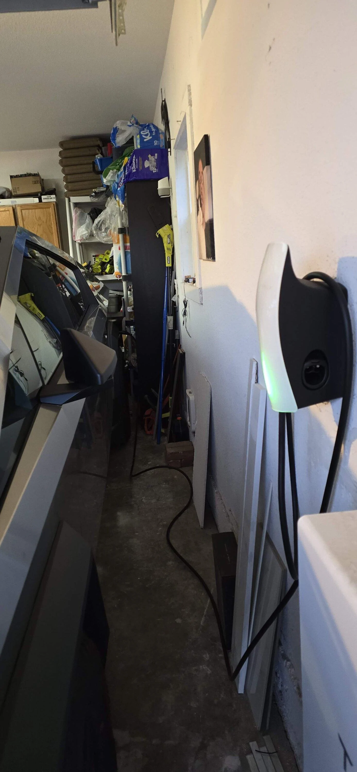 Tesla Cybertruck Got my Unversal Wall Connector and installed it 20240314_072115