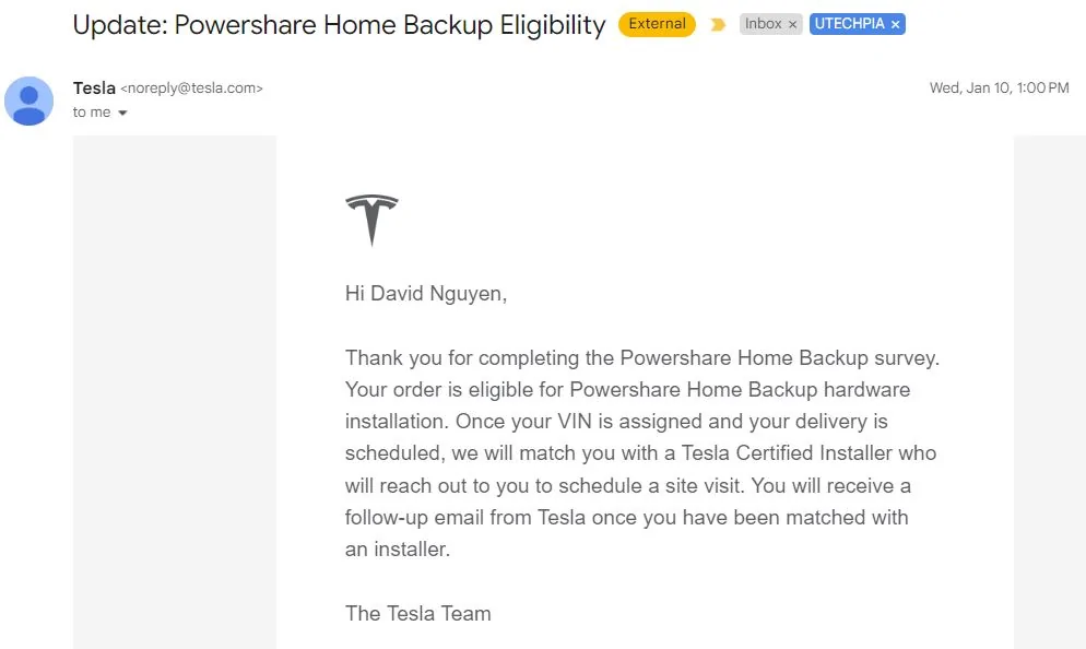 Tesla Cybertruck PowerShare Appointment Scheduling for CyberBeast! PowerShareStatus