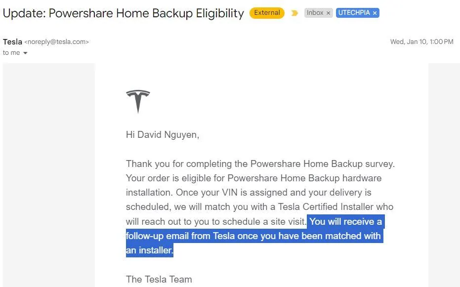 Tesla Cybertruck PowerShare Appointment Scheduling for CyberBeast! PowerShareStatus-WAITforEmail