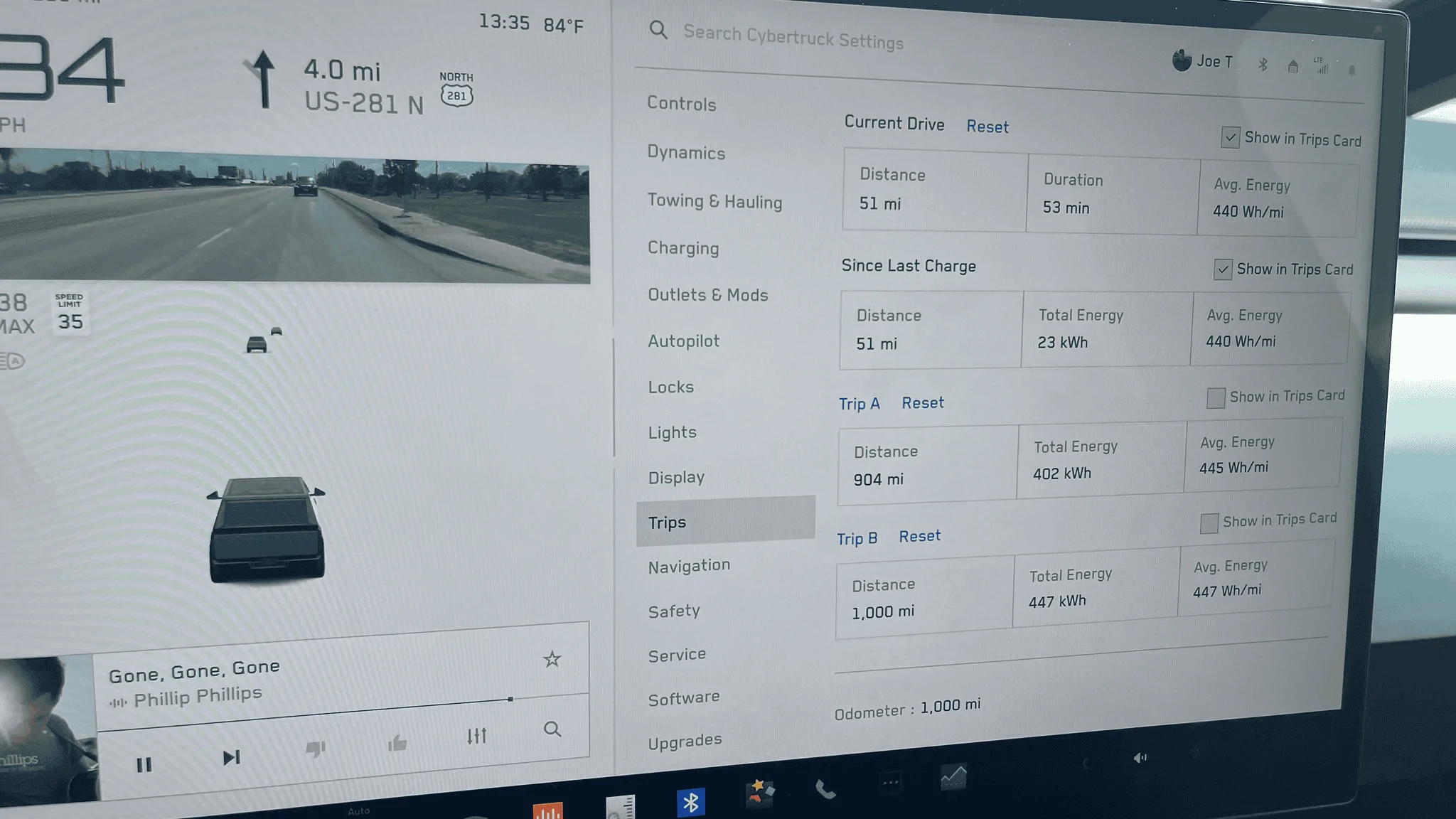 Tesla Cybertruck WH/Mi energy use and range feedback 1710634994722-y