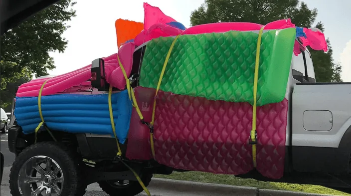 Tesla Cybertruck Hail & Ding Protection - Tesla Tough vs the other guys (Ford/GM/RAM Tough) who need a cocoon or pool noodles 1710660804471-v5