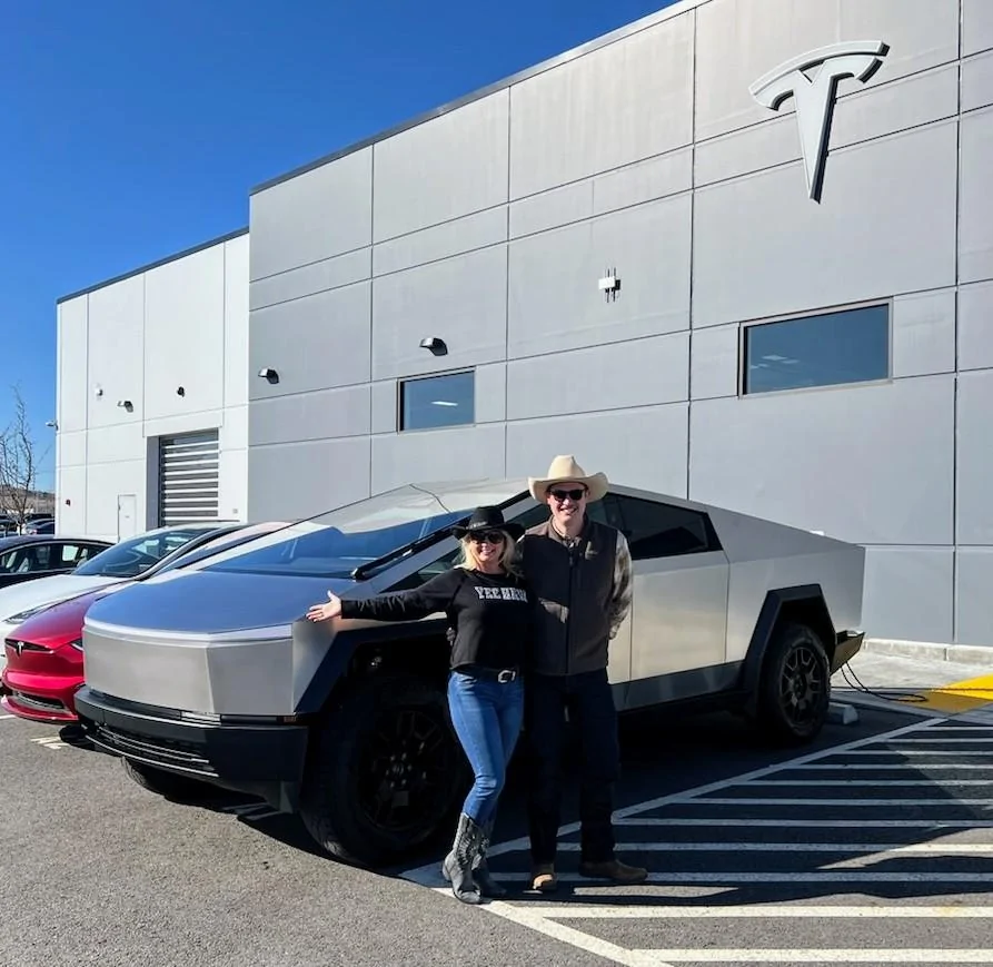 Tesla Cybertruck Montana fun in our Cybertruck. 😊 img_20240316_173220-jpg